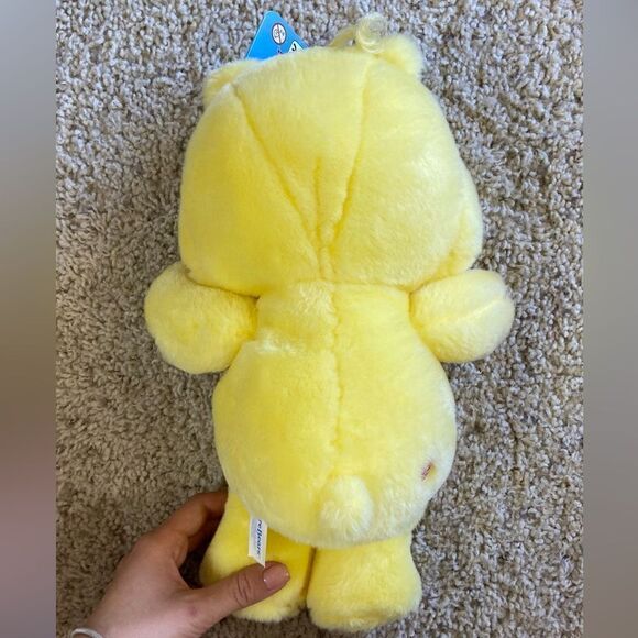 Nwt Vtg 2002 Care Bears Stuffed Yellow Toy Bear 20s Anniversary Plush Animal 13” - Picture 4 of 7